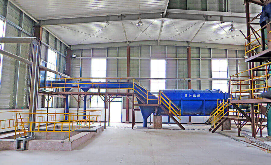 Corn starch processing line