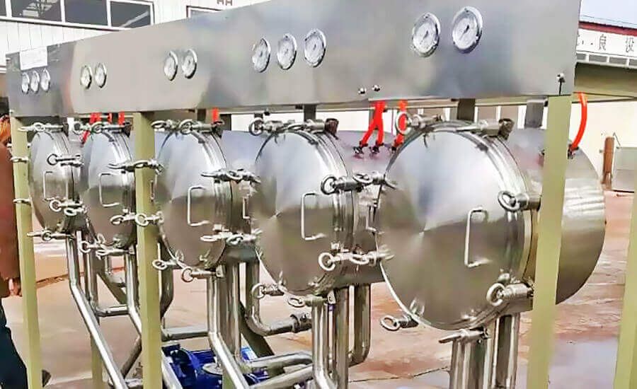 Modified starch production line