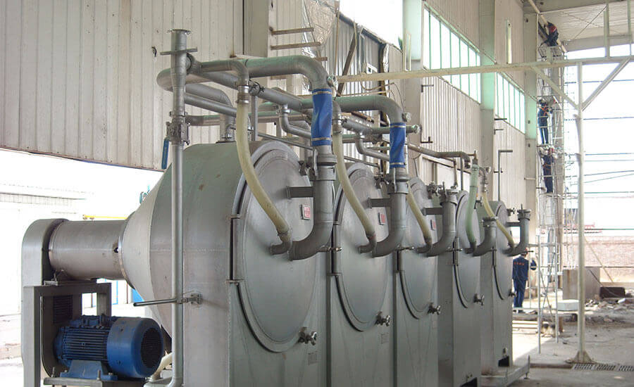 Slurry and residue separation machine