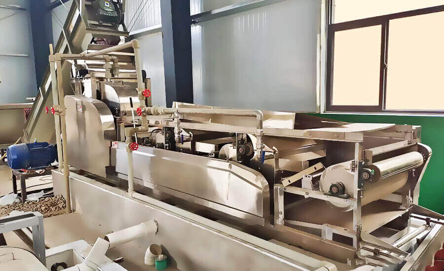 Wheat starch production line